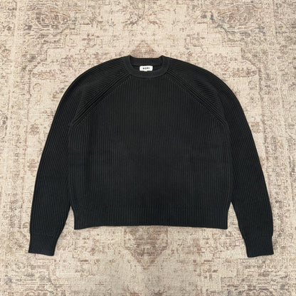 RIB MOCK SWEATER