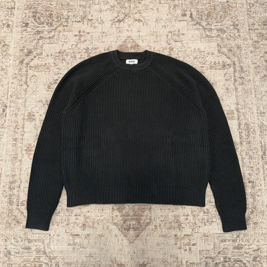 RIB MOCK SWEATER