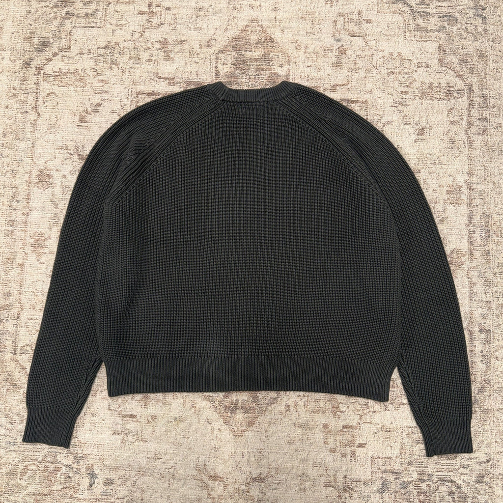 RIB MOCK SWEATER