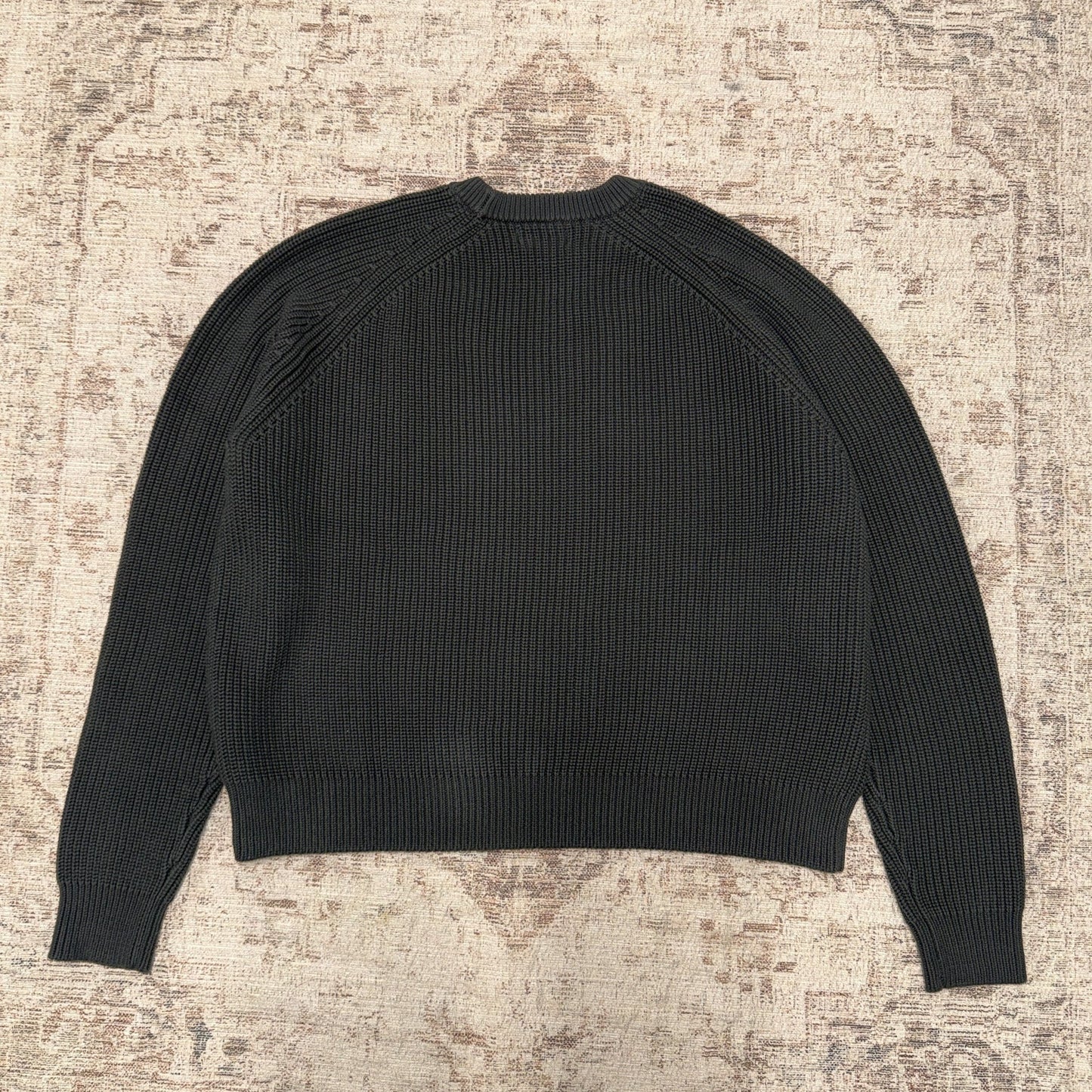 RIB MOCK SWEATER