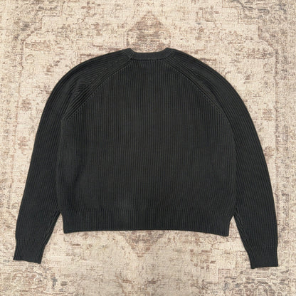 RIB MOCK SWEATER