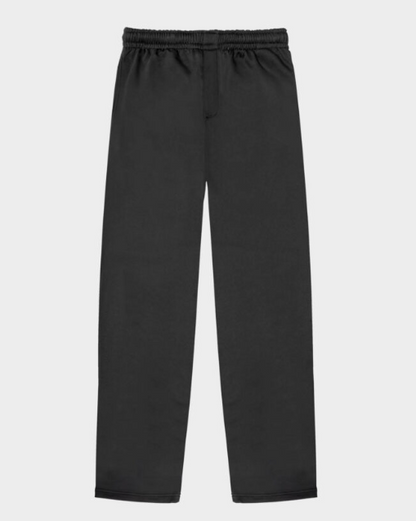 THE EVERYDAY UNIFORM WIDE LEG PANTS - BLACK