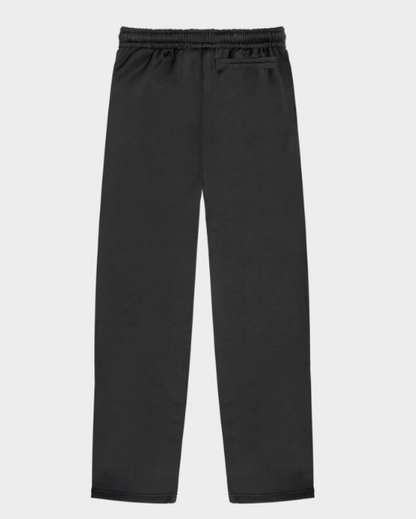 THE EVERYDAY UNIFORM WIDE LEG PANTS - BLACK